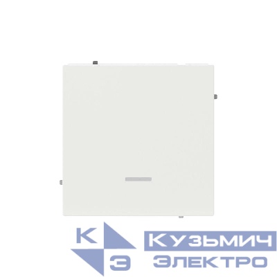 Выключатель 1-кл. KANT с подсветкой бел. магнолия DKC 7000133