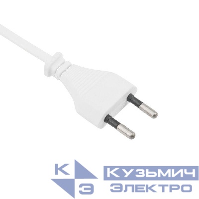 Шнур сетевой 1.8м бел. без розетки REXANT 11-1112