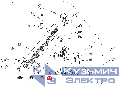 Запчасть №208B для HGSR. Магазин в сборе