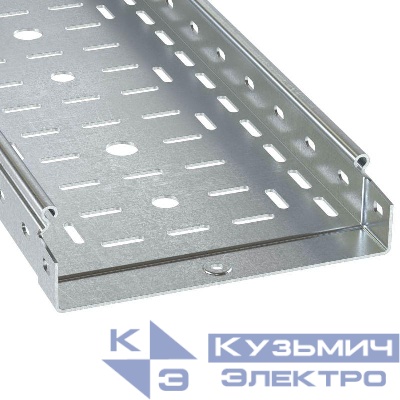 Лоток листовой перфорированный 300х50 L3000 сталь 1мм гор. оцинк. DKC 3526510HDZ