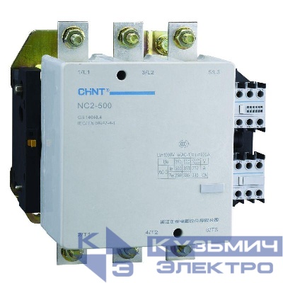 Контактор NC2-500 500А кат. 230В AC AC-3 (R) CHINT 236583