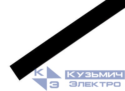 Трубка термоусадочная ТУТ нг 18.0/9.0 черн. 1м REXANT 21-8006