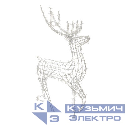 Фигура объемная "Олень" 115х195см 528LED тепл. бел. 42Вт IP65 Neon-Night 501-236