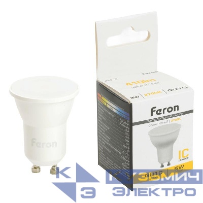 Лампа светодиодная LB-272 5Вт MR11 2700К GU10 230В FERON 51221