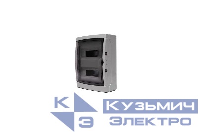 Корпус щита распределительного для модульного оборудования 26M IP69 навесной прозр. затемненная дверца Cetinkaya Pano CP3926