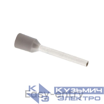 Наконечник штыревой втулочный НШвИ 0.75-12 (уп.50шт) EKF nhvi-0.75-12