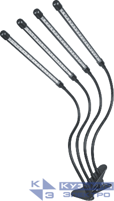 Светильник светодиодный 95 586 NDF-FITO-C01-02-40W-BL 40Вт IP40 на прищепке с таймером для растений красн./син. спектра Navigator 95586