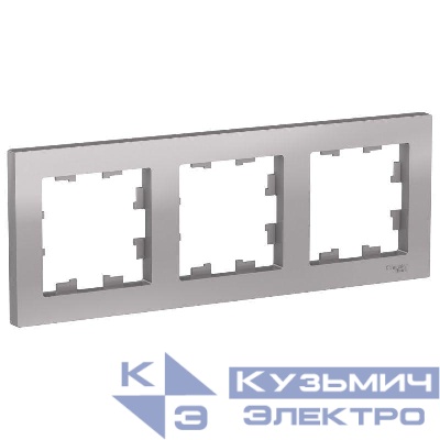 Рамка 3-м AtlasDesign универс. алюм. SE ATN000303