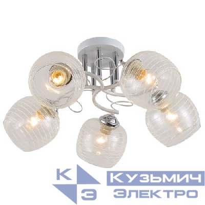 Люстра Estefany 9131-305 5хE27 40Вт модерн Rivoli Б0054743