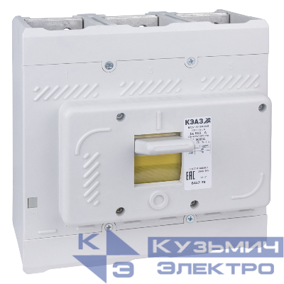 Выключатель автоматический 3п 630А 6300Im 40кА ВА57-39-340010 УХЛ3 690В AC КЭАЗ 256690