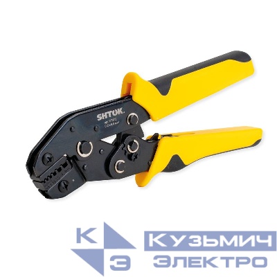 Пресс-клещи ПК-19+ матрица профиль трапеция 0.25-6.0кв.мм (03202) SHTOK 376185