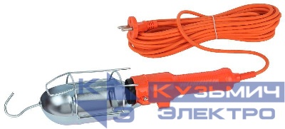 Светильник переносной с выключателем шнур 10м WL-10m ЭРА Б0035327