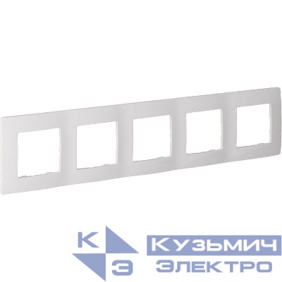 Рамка 5-м СП Etika IP20 бел. IEK 672505