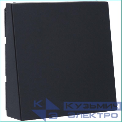 Вывод кабеля СП FD механизм черн. матов. soft touch Jasmart FD8210PBM