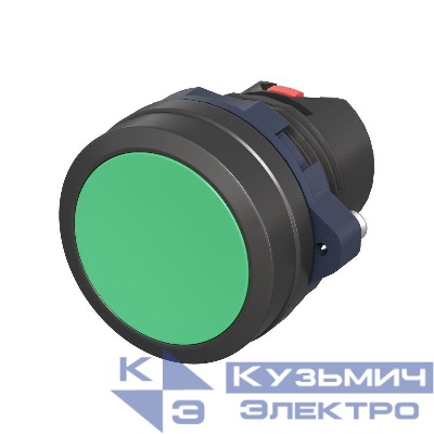Головка кнопки плоская без фиксации зел. DKC M22P-FMGP
