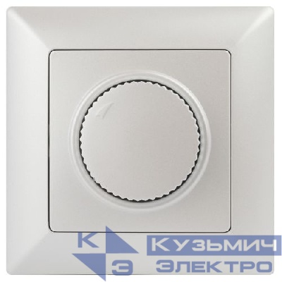 Светорегулятор поворотный СП Solo 4-401-06 600Вт 230В IP20 перламутр Intro Б0053710