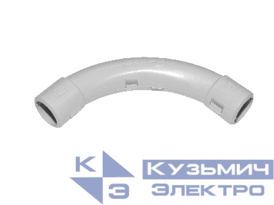 Уголок соединительный плавный разъемный, 16мм