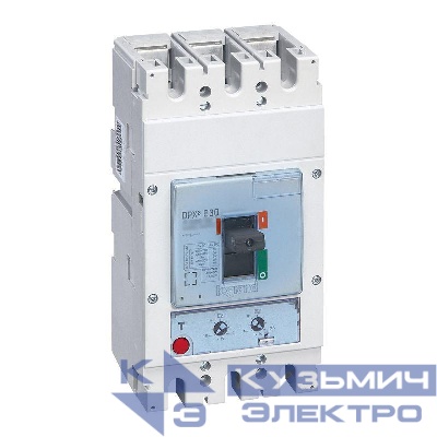 Выключатель автоматический 3п 500А 100кА DPX3 630 термомагнитн. расцеп. Leg 422045