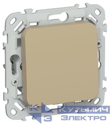 Выключатель кнопочный 1-кл. СП FLITE ВС11-2-0-ФлХ 10А механизм хаки IEK FI-V14-0-10-1-K59