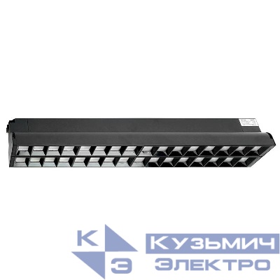 Светильник светодиодный трековый AL123 RetailTrace 2х30Вт 4000К 6600лм 60град. на шинопровод черн. FERON 48926