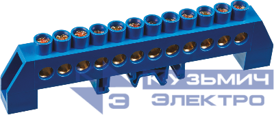 Шина нулевая на DIN-изоляторе в оболочке 8х12-12 Navigator 71189