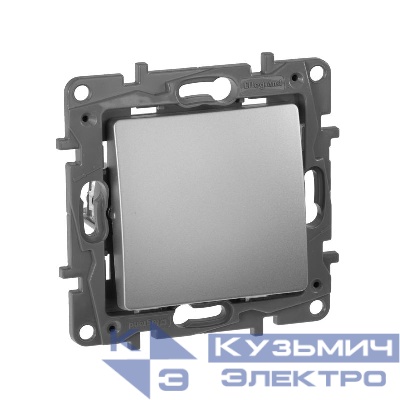 Механизм кнопки 1-кл. СП Etika Plus 6А с НО/НЗ контактом безвинт. зажимы алюм. IEK 672414