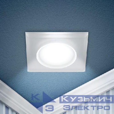 Светильник декоративный DK104 WH MR16 GU5.3 встраив. бел. ЭРА Б0058391