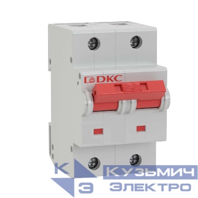 Выключатель автоматический модульный 2п C 100А 20кА MD125 YON MD125-2C100