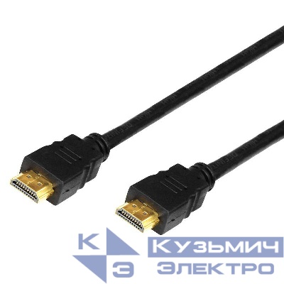 Шнур HDMI - HDMI gold 10м с фильтрами Rexant 17-6208