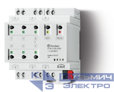 Устройство переключения KNX выход 6х16 А FINDER 196K90304300