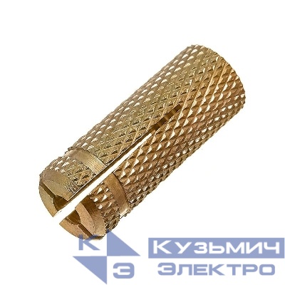 Анкер забивной М10 латунь (уп.25шт) СТРОЙМЕТИЗ UTORM9689213