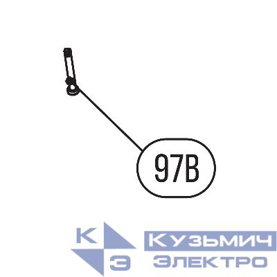 Запчасть №97B для HGSR. Верхний штифт