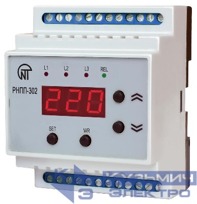 Реле напряжения РНПП-302 3ф НовАтек-Электро 3425600302