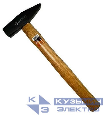 Молоток 600г квадратн. боек деревянная ручка Вихрь 73/6/8/3