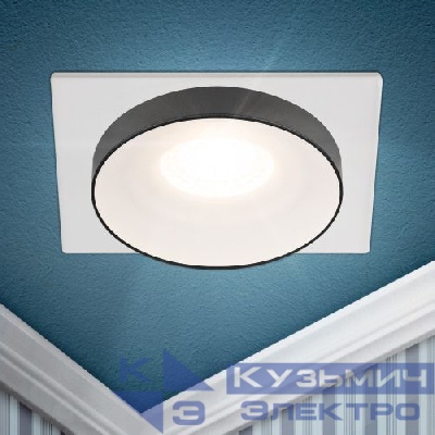 Светильник декоративный DK96 WH MR16 GU5.3 встраив. бел. ЭРА Б0055593