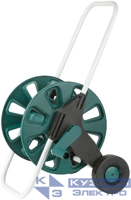 Катушка для шланга большая (на колесах) 60м (для шланга 1/2дюйм) FIT 77278