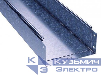 Лоток листовой неперфорированный 300х100 L3000 сталь 1мм DKC 3510410