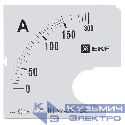 Шкала сменная для A721 150/5А-1.5 PROxima EKF s-a721-150