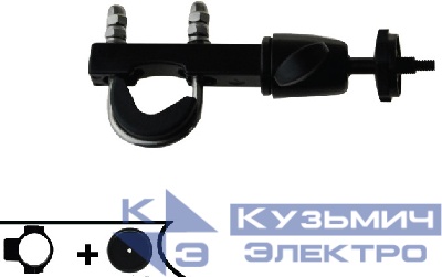 Набор "K" для модели Bullet Lite: Крепление типа "U" винтовое цинковое, Поворотное алюминиевое крепление, Крышка задняя для записи звука РАСПРОДАЖА