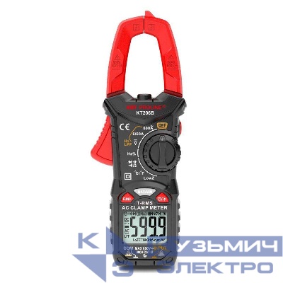 Клещи токовые цифровые "PROLINE" KT 206B КВТ 79130