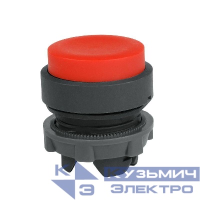 Головка кнопки OptiSignal D22 A5-PJ-4 выступ. толкатель красн. пластик ZB5AL4 КЭАЗ 332297