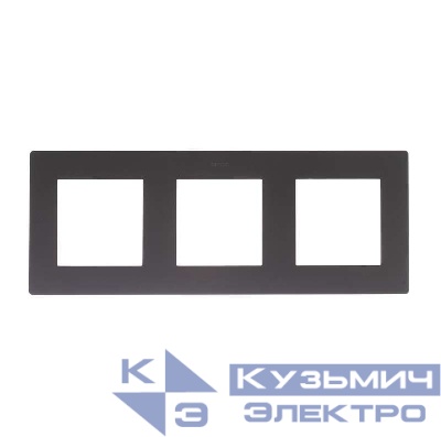 Рамка 3-м Simon24 графит 2400630-038