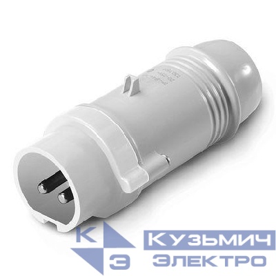Вилка кабельная 2п 40-50В 16А 40-50В/50-60Гц IP44 DKC DIS2301601