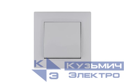 Выключатель 1-клав. Karea RIZZ бел. Makel 88001001