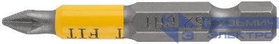 Набор бит кованые сталь S2 односторонние 50мм PH1 профи блистер (уп.10шт) FIT 57524