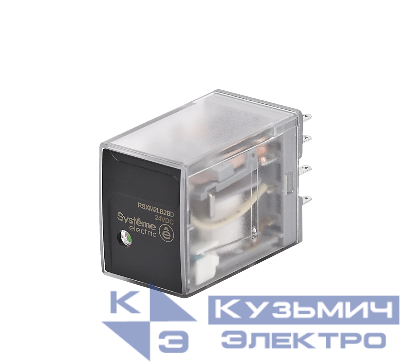 Реле 6.5А 2перекл. 24В DC LED SE RSXM2LB2BD