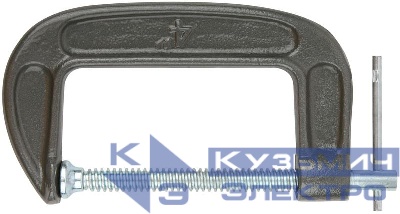 Струбцина тип "G" усиленная 100мм 4дюйм FIT 59244