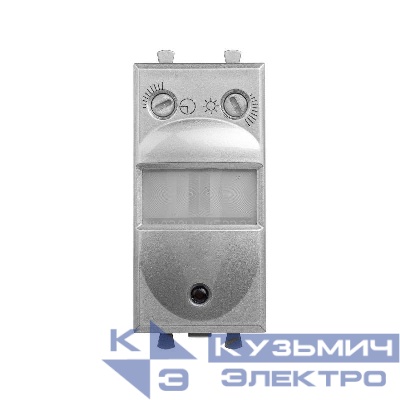 Датчик движения модульный 1мод. Avanti "Закаленная сталь" DKC 4404141