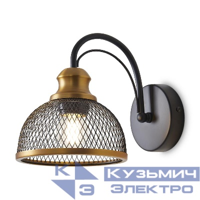 Светильник Caz 1х60Вт E27 IP20 бра настен. Freya FR5527WL-01BBZ