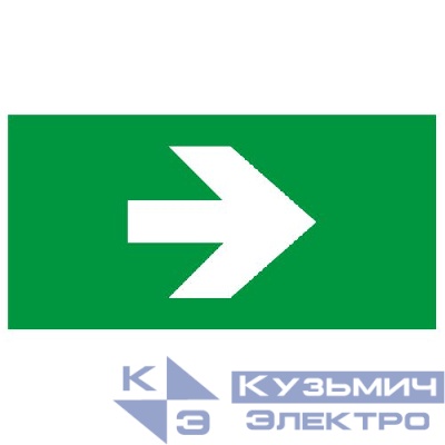 Этикетка самоклеящаяся INFO-SSA-119 бэклит 259х135мм Стрелка без текста SSA-103 ЭРА Б0064729